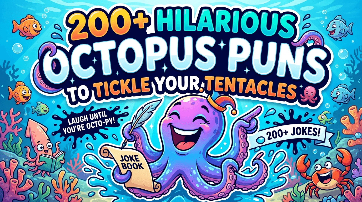 200 Hilarious Octopus Puns to Tickle Your Tentacles